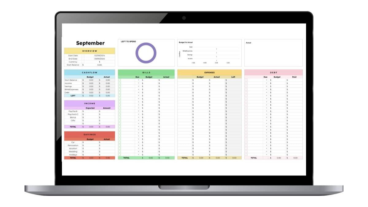 Digital Simple Budget